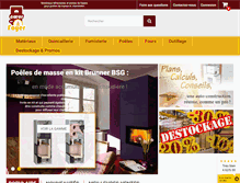 Tablet Screenshot of coeurdefoyer.fr